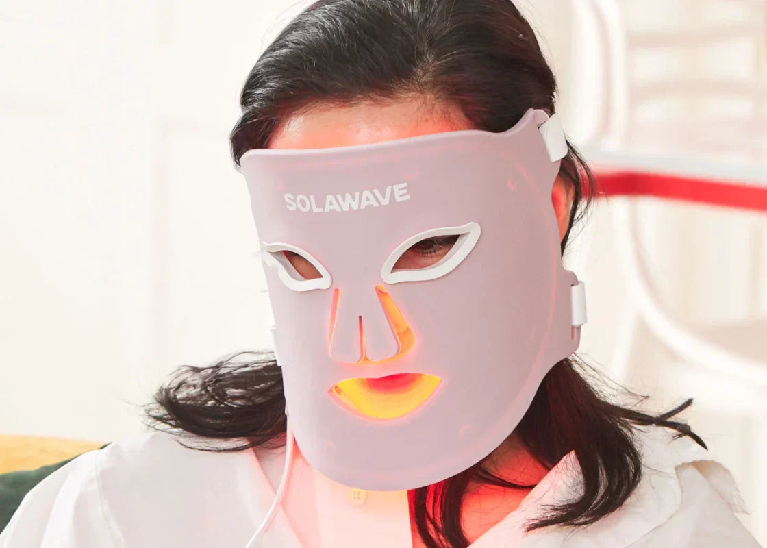 Can I Use the Red Light Therapy Face Mask Before or After Applying Makeup?