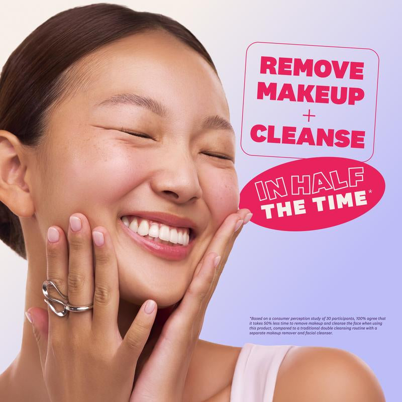 [THE FACE SHOP] Rice Water Bright Milk & Jelly Double Foaming Facial Cleanser - Double Cleansing, Korean Skin Care