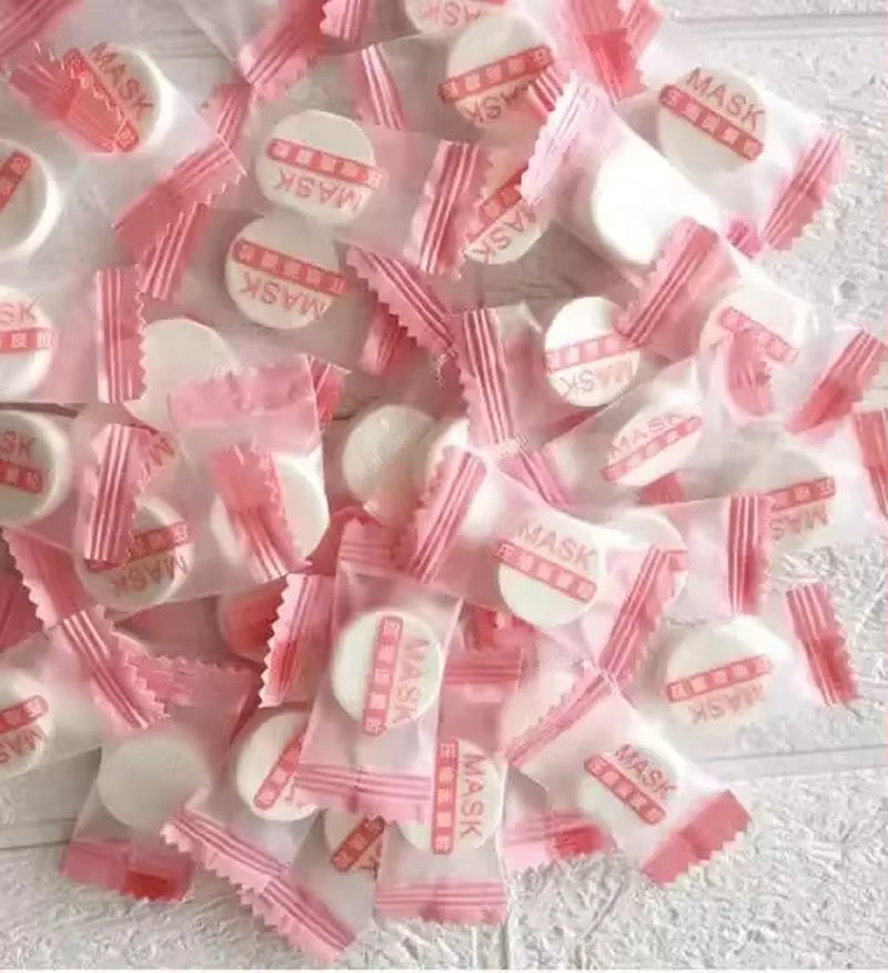 30/50 Pcs Disposable Compressed Mask Skin Care Portable Travel Non-Woven Mask Face Sheet Beauty Face Towel Cleaning