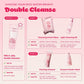 [THE FACE SHOP] Rice Water Bright Milk & Jelly Double Foaming Facial Cleanser - Double Cleansing, Korean Skin Care