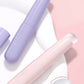 Q Soft Silicone Lip Brush with Dust Proof Cover round Head Lipstick Applicator Lip Cosmetic Tool Multi-Use Eyeshadow Brush