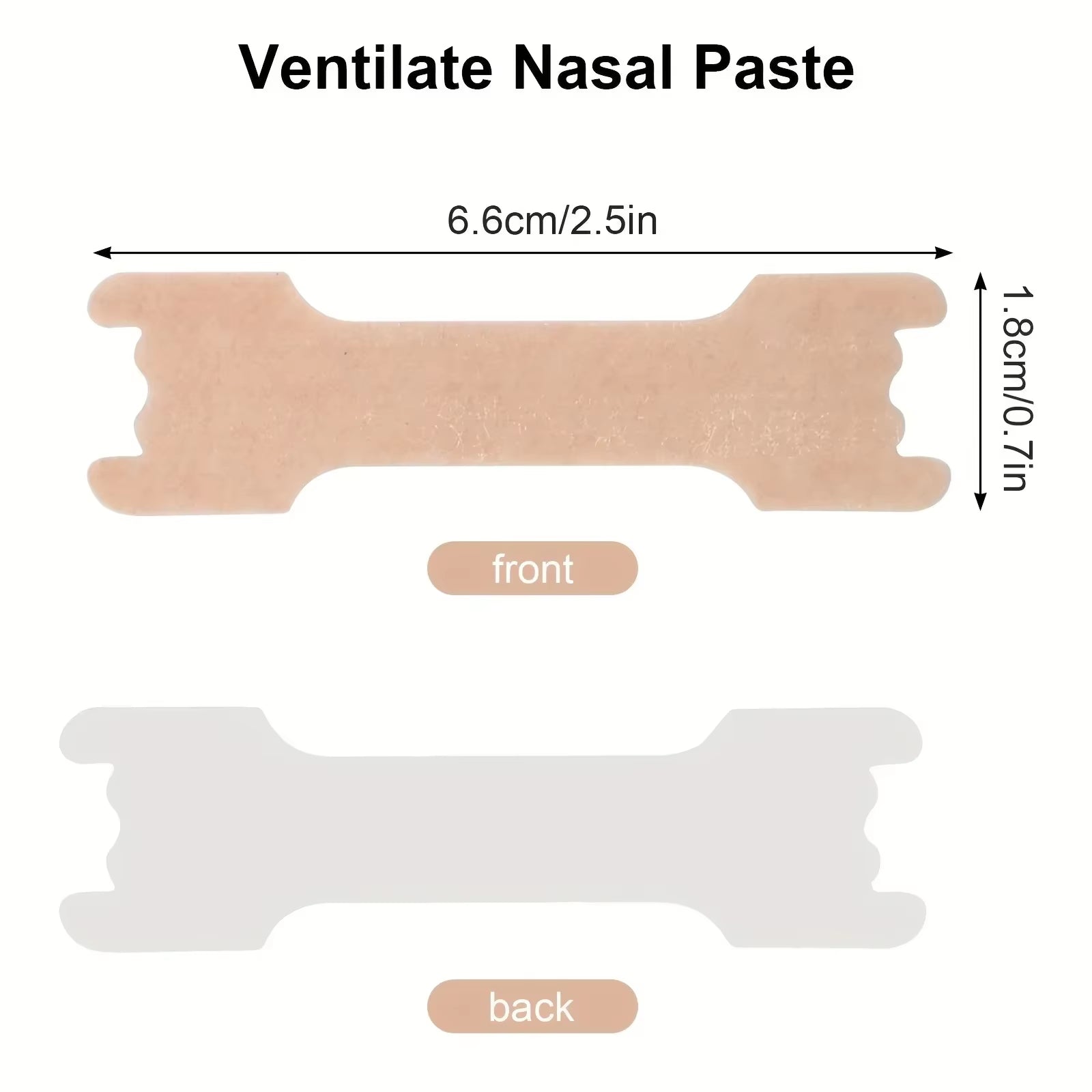 Anti Snoring Strips & Breathing Nasal Strips Easier Breath Stop Snoring Nose Patch Good Sleeping Patch Sleep Aid Device Health C